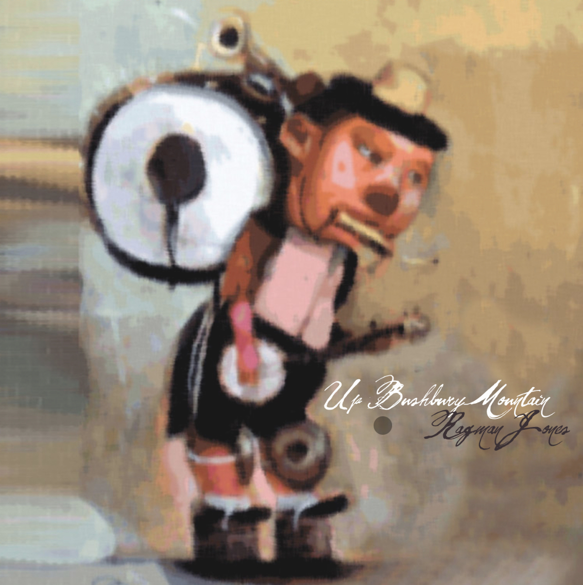 Up Bushbury Mountain, Ragman Jones, Album artwork, music and design, Nicolas C James