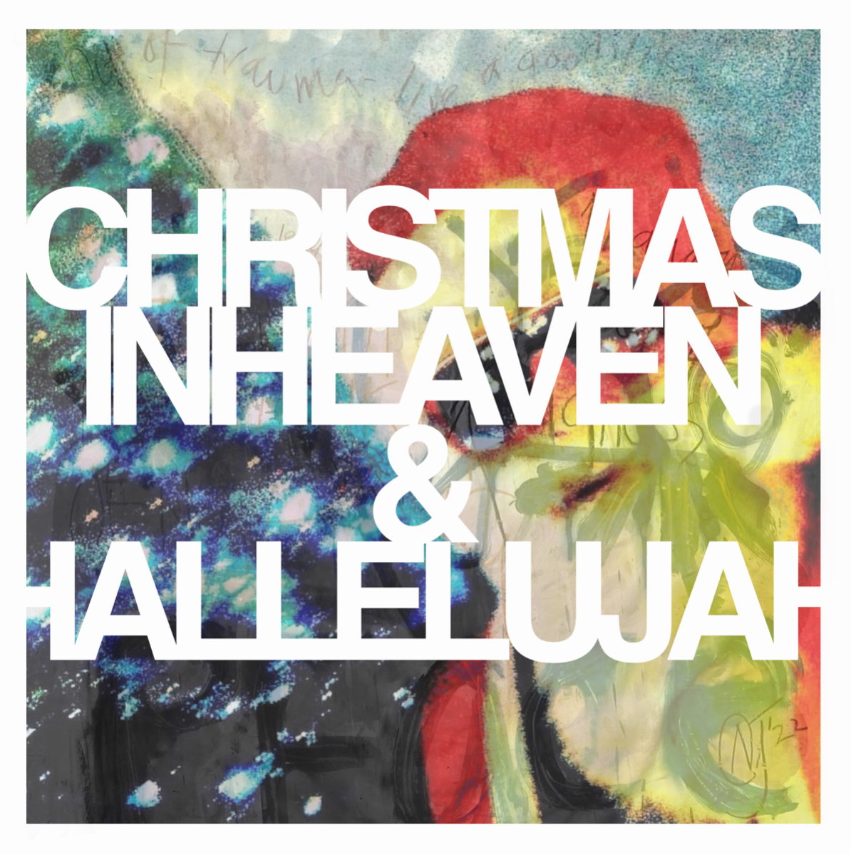 Christmas in Heaven, Ragman Jones, Album artwork, music and design, Nicolas C James
