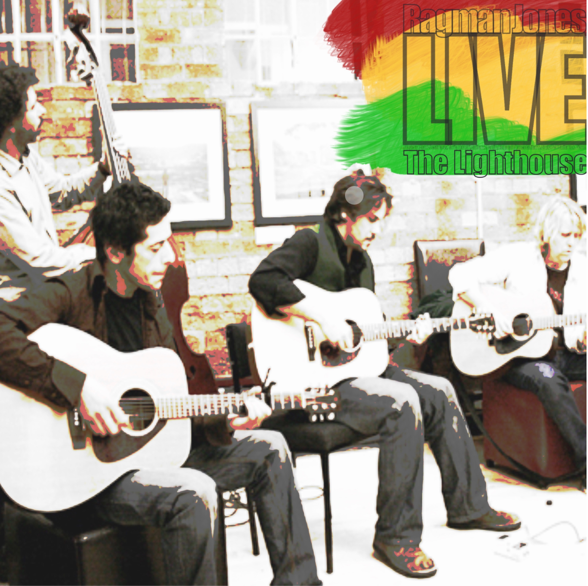 Ragman Jones, Live, Album artwork, music and design, Nicolas C James